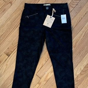 Democracy Faux Suede Zip Pocket Pants